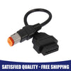 Harley Davidson 4Pin to OBD2 Diagnostic Scanner Adapter Cable