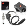 Polaris Sportsman HAWKEYE 300 CDI BOX Ignition Coil Spark Plug (2008–2011)