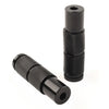 Universal Motorcycle CNC Black Rear Foot Pegs