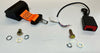 Industrial Equipment 2" Automatic Locking Retractor Lap Belt + Stem Buckles