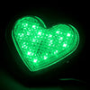 Car Green Heart Shaped LED Side Marker Turn Signal Lights
