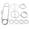 Harley Electra Glide, Street Glide Radio Gauge Inner Trim (1996-2013)
