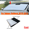 Subaru Outback Front Windshield Privacy Sunshade (2010–2014)