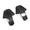 BMW M3 M4 G80 G82 G83 2021-2023 Gloss Carbon Fiber Seat Backrest Cover Trim