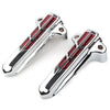 Harley FLHR FLHTK FLHX Red LED Front Lower Fork Leg Covers (2014-2020)