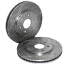 Front Drilled Slot Disc Brake Rotor Navara D40 Ute 2wd 4x4 (2005-2012)