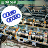 Oil Seal Rotary Shaft Seal TPU 12x22x6mm Blue 10 Pcs