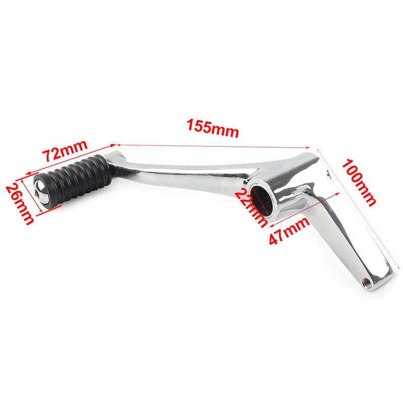 Harley Sportster XL883 Forty Eight Heel Toe Shift Lever with Pegs (2004-2022)