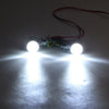 Motorcycle Cruiser Custom Chrome Running Turn Signal Tail Light (Universal)