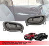 Nissan Navara NP300 D23 Inner Door Handle 2 x Gray (2015-2023)