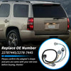 Toyota Tundra Tail Lamp Light Socket Harness Wiring (2000–2004)