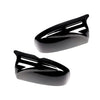 BMW X5 X6 E70 E71 Glossy Black Rear Mirror Cover Caps (2007-2013)