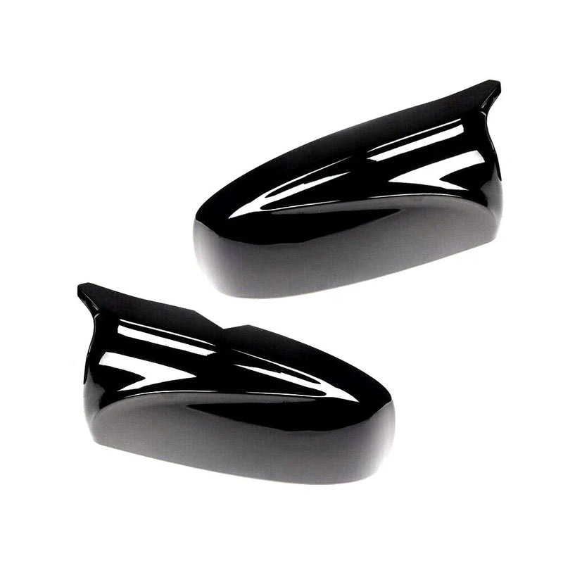 BMW X5 X6 E70 E71 Glossy Black Rear Mirror Cover Caps (2007-2013)