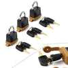 5P8500, 5P8501 Caterpillar CAT Padlock & 2 Keys, 3 Fuel Cap Cover Locks