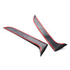 VW Tiguan Rear Window Side Spoiler Canard Splitter Trim (2007-2016)