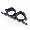 Dual Fuel System - Black Fuel Pump Bracket Holder Clamp