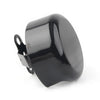 Harley Softail FLHX FLT FLHT Dyna Bad Boy Black Smooth Horn Cover (2000-2023)