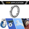 Scooter Skateboard Wheel Deep Groove Ball Bearings 65x100x11mm 1 Pcs