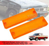 Nissan D21 Front Bumper Orange Light Lens (1987-1995)