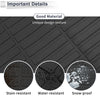 Honda HR-V AWD 2016-2022 Long Grid Pattern Cargo Liner Rear Trunk Mat