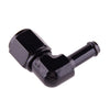 Universal 6AN Female to 3/8 & 5/16 Barb Fitting Adapter 90 Degree (N/A)