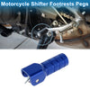 Suzuki RMZ Blue Motorcycle Shifter Footrests Pegs