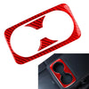 Kia Stinger (2018-2023) Red Rear Armrest Cup Holder Cover Trim