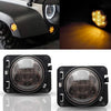 2007-2017 Wrangler JK Front LED Turn Signal Side Marker Lights (2007-2017)