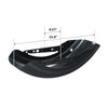 Harley Sportster Iron XL883 XL1200 (2004-2022) Black Rear Fender