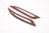 Tesla Model 3 (2018-2023) 2 x ABS Carbon Fiber Rear Fog Light Lamp Cover Trim