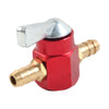Motorcycle Inline - Red 8mm On-Off Fuel Tap Gas Valve Petcock