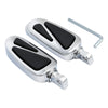 Harley Touring Sportster XL883 1200 Chrome Male Mount Footrest Pegs