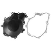 Yamaha YZF-R6 Black Left Engine Stator Cover Crankcase (2003 - 2005)