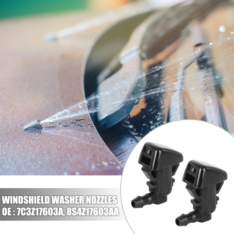 Ford Windshield Washer Nozzles & 2.8m Hose (2007-2014)