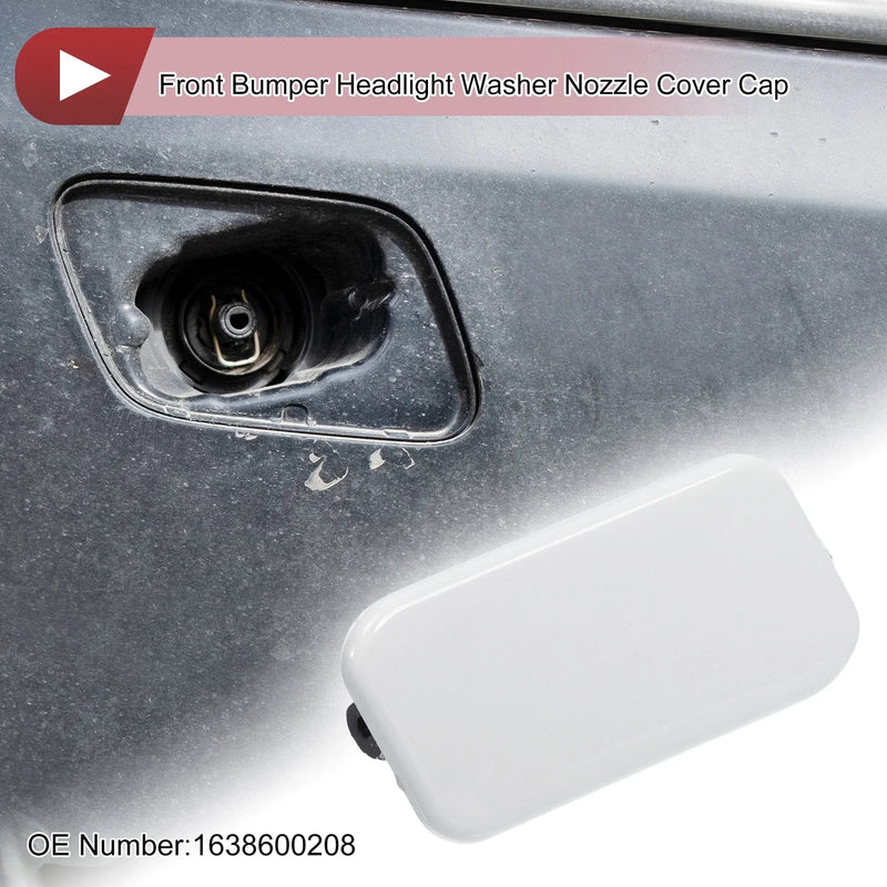 Mercedes-Benz ML500 (2002-2005) White 1 x Front Right Washer Nozzle Cover
