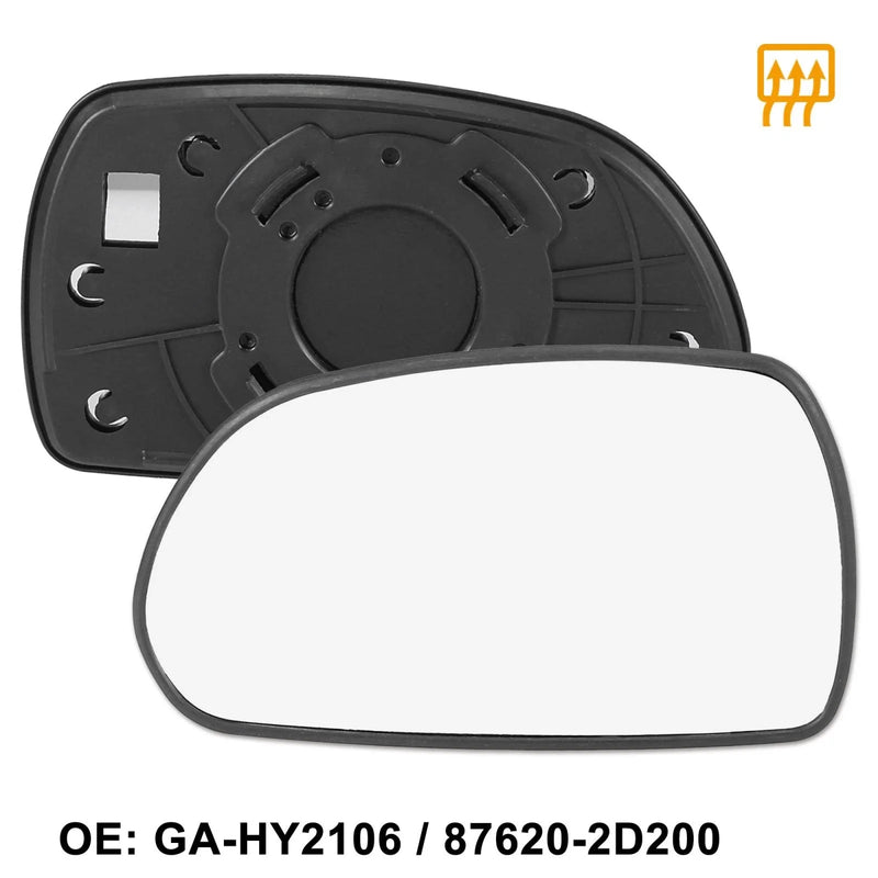 Hyundai Elantra Left Driver Side Rearview Mirror Glass (2011-2016)