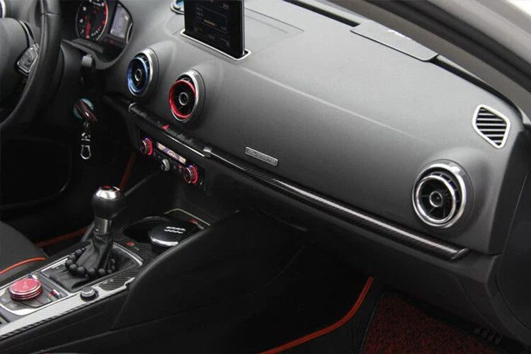 Audi A3 8V 2014-20 REAL Carbon Fiber Interior Full Kits Cover Trim Set