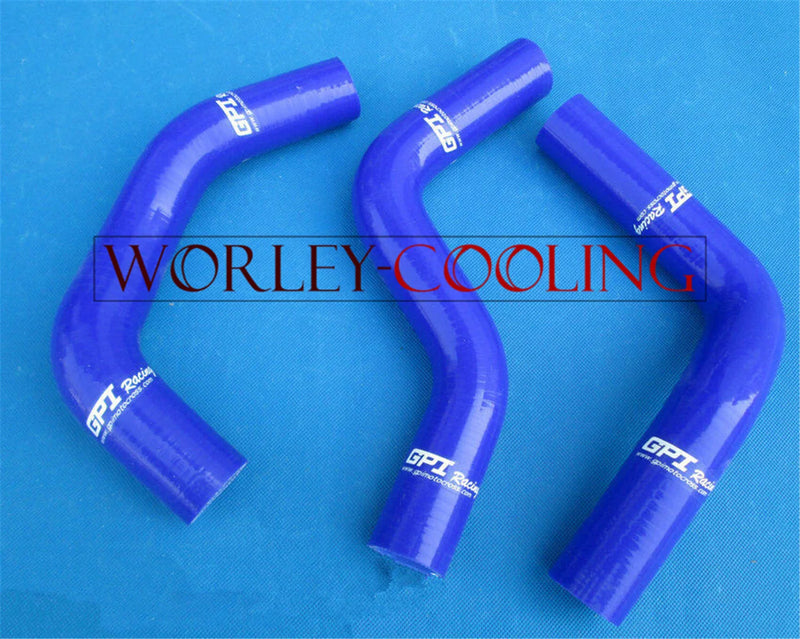 Suzuki Swift 1.3 G13 GTI (1989-2000) Blue Silicone Radiator Hose
