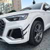 Audi Q5 FY Sline 4 x Gloss Black Front Side Air Vent Trims (2020-2024)