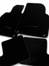 Audi SQ8 LHD Carpet Black Germany Flag Floor Mats (2020-2022)