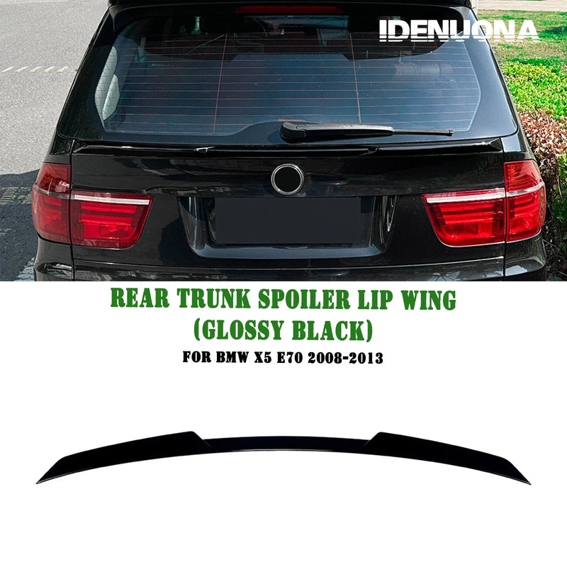 BMW X5 E70 Rear Boot Spoiler Lip (2008-2013)