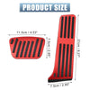 Lexus Accessories Red 2 x Gas Pedal Brake Pad Covers