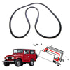 Toyota Land Cruiser BJ43 BJ45 FJ40 HJ47 1969-1986 Front Windshield Weatherstrip