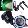 Universal 2 x 2.5" COB Fog Light Projector Car Lamp Halo Angel Eyes LED