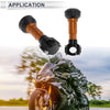 Frame Slider 0.87-1.1in Aluminum Alloy Plastic Motorcycle Slider Frame Orange