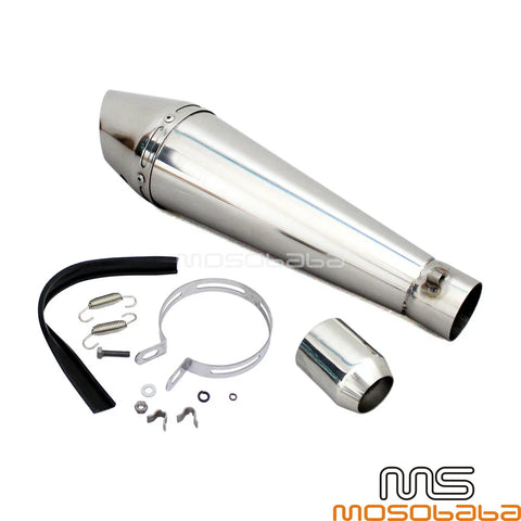 Honda Suzuki 125cc-1000cc 38-51mm GP Muffler Exhaust w/DB Killer