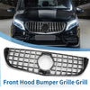 Mercedes-Benz V-Class W477A (2020-2024) Black Front Upper Bumper Grille