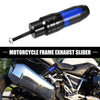 BMW R1250 Frame Exhaust Slider Anti-Collision Protector Blue