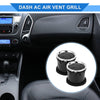 Ford Fusion (2006-2009) Black Silver ABS Center Dash A/C Outlets
