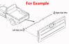 Toyota Hilux MK3 LN85 Tailgate Lock Latch (1989-1997)